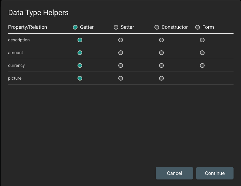 Get Expense&#39;s Attributes