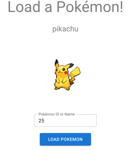 UI App Pokémon